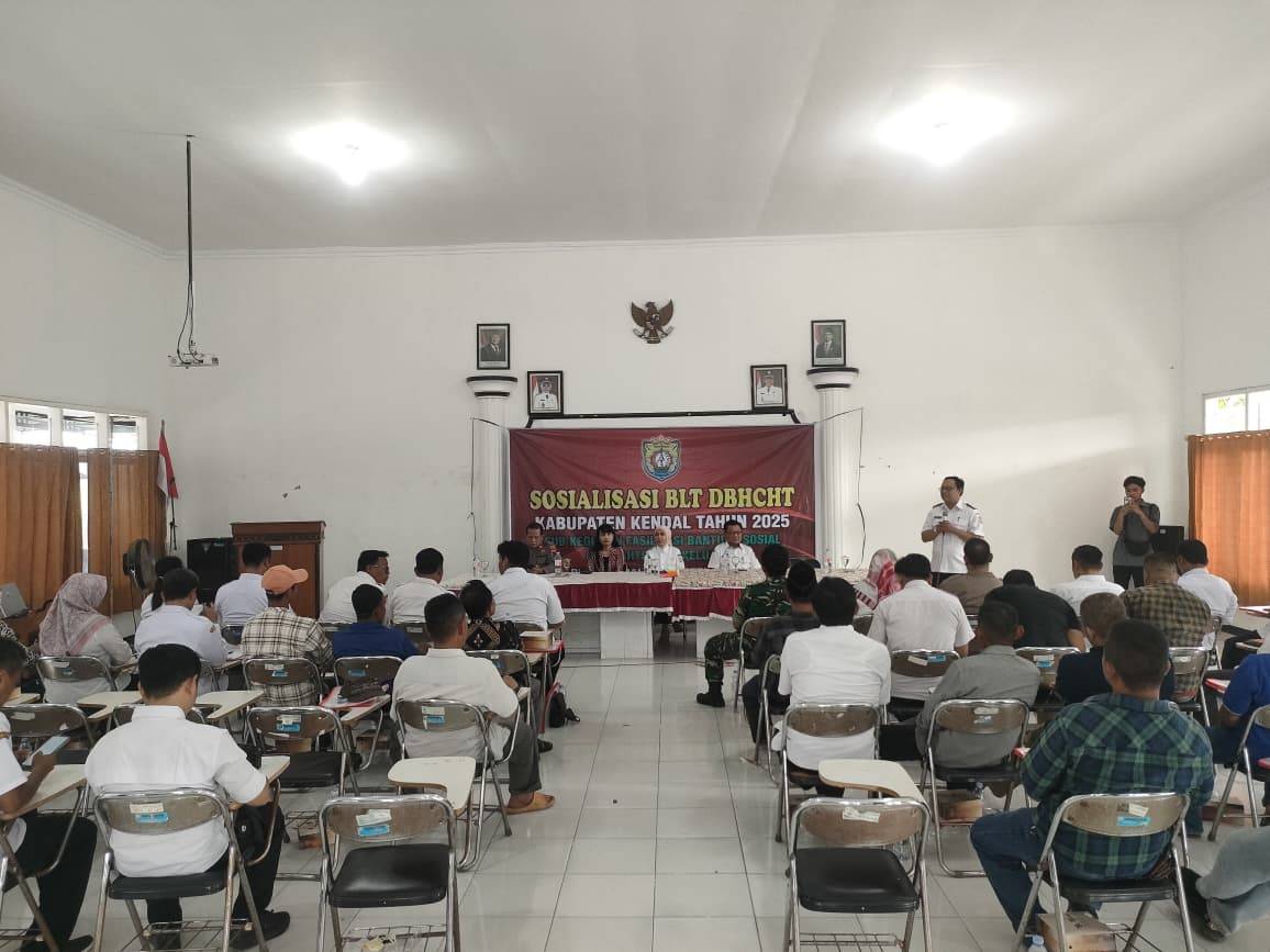 Sosialisasi BLT DBHCHT Kabupaten Kendal Tahun 2025